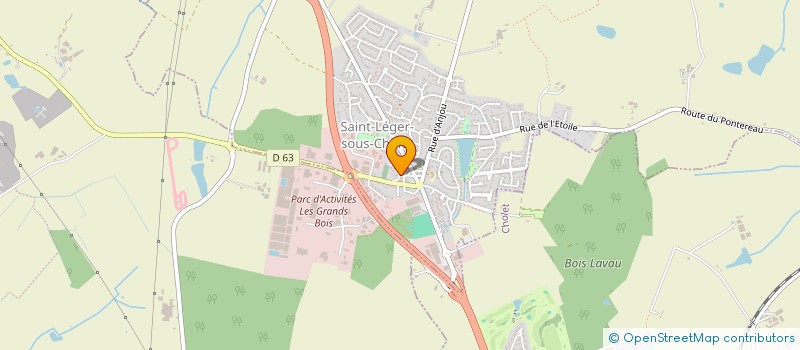 localisation de l'entreprise PATRONAGE EN AVANT CERCLE BUV  LA TESSOUALLE