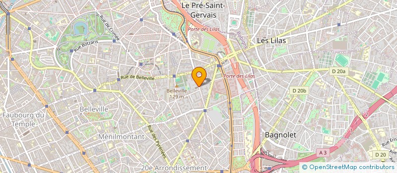 localisation de l'entreprise PATRONAGE HENRI PLANCHAT  PARIS