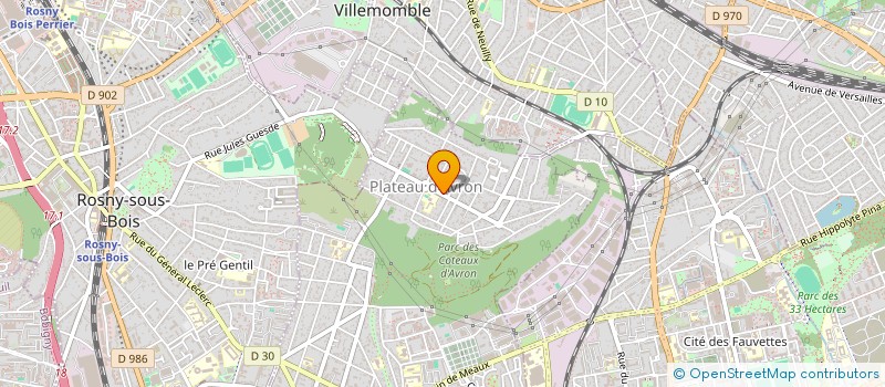 localisation de l'entreprise PATRONAGE LAIQUE NEUILLY  NEUILLY-PLAISANCE