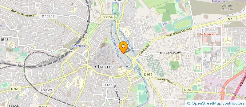 localisation de l'entreprise PATRONAGE SAINT JOSEPH à CHARTRES
