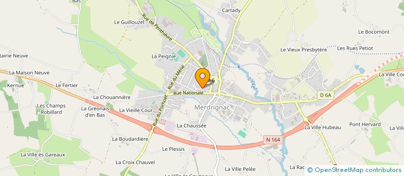 localisation de l'entreprise PATRONAGE ST MICHEL LE STUDIO à MERDRIGNAC