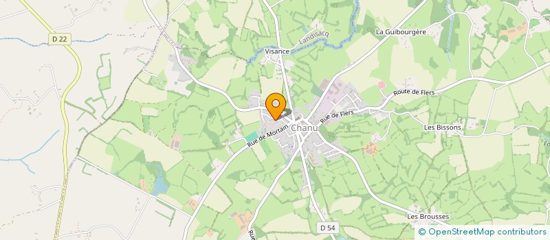 localisation de l'entreprise PATRONNAGE SAINT JOSEPH à TINCHEBRAY-BOCAGE