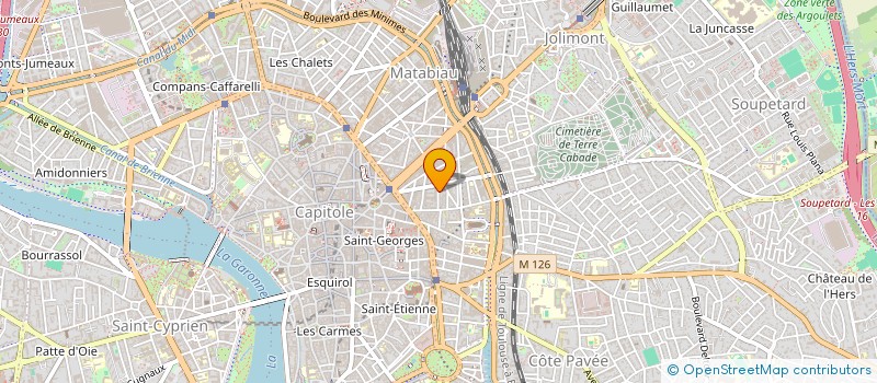 localisation de l'entreprise PATRONOMIX  TOULOUSE