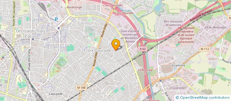 localisation de l'entreprise PATRONUS 75  TOULOUSE