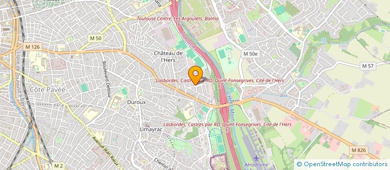 localisation de l'entreprise PATROUILLE YELLOW à TOULOUSE
