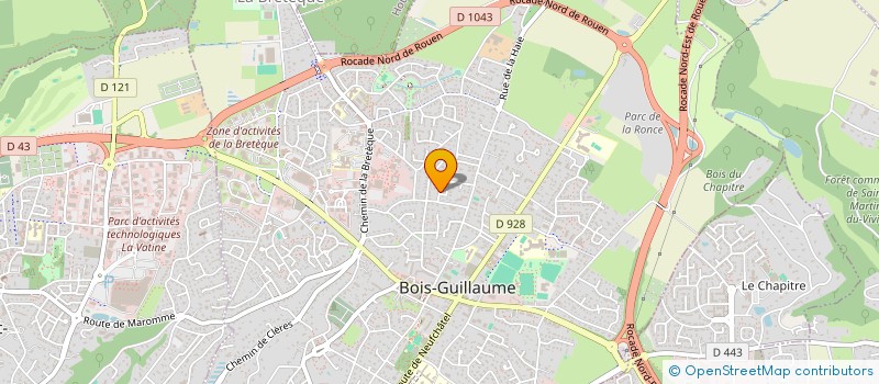 localisation de l'entreprise PATRYMMO à BOIS-GUILLAUME