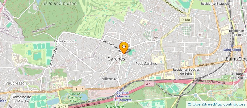 localisation de l'entreprise PATRYMOINE à GARCHES