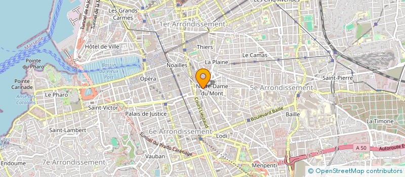 localisation de l'entreprise PATSO à MARSEILLE