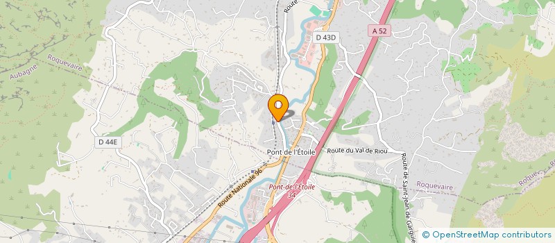 localisation de l'entreprise PATSO  ROQUEVAIRE