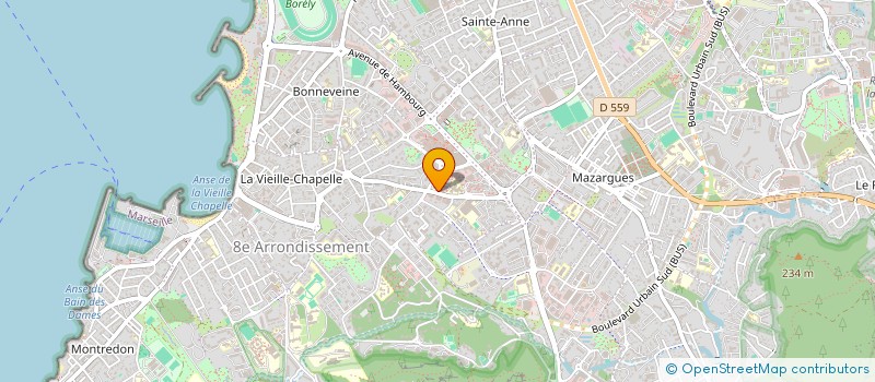 localisation de l'entreprise PATSOL  MARSEILLE