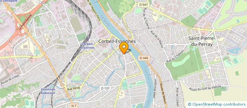 localisation de l'entreprise PATSY BEAUTY à CORBEIL-ESSONNES