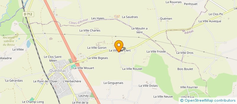 localisation de l'entreprise PATSYL  QUEDILLAC