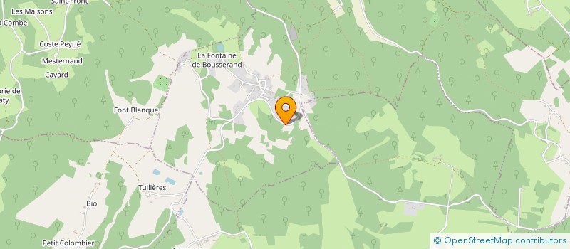 localisation de l'entreprise PATTES DE VELOURS  PONTOURS