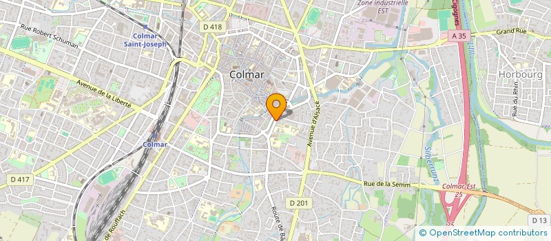 localisation de l'entreprise PATTES EN BALADE  COLMAR