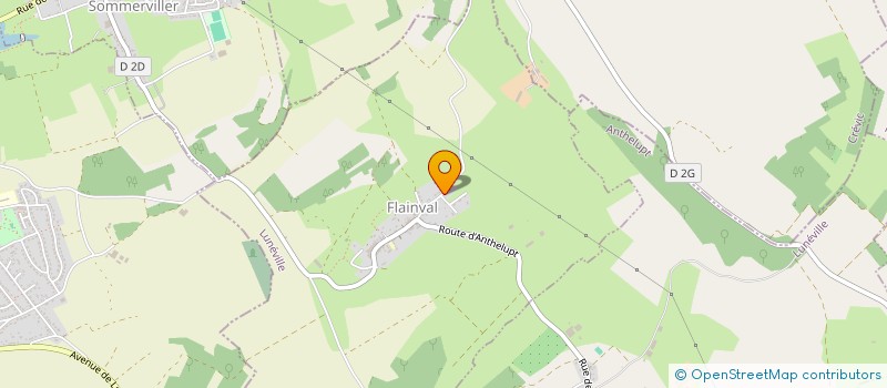 localisation de l'entreprise PATTON 1  FLAINVAL