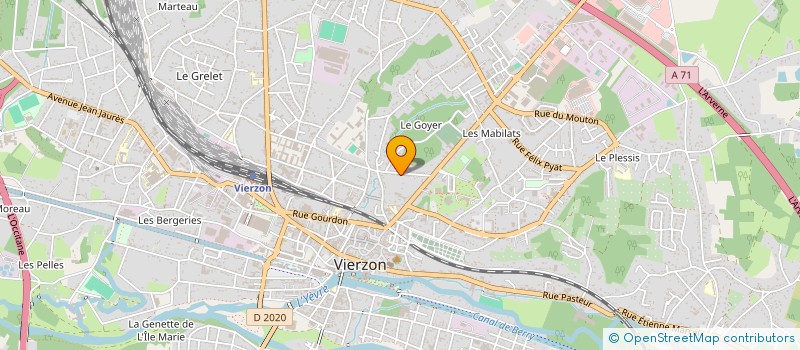 localisation de l'entreprise PATTOUNES DU COEUR  VIERZON