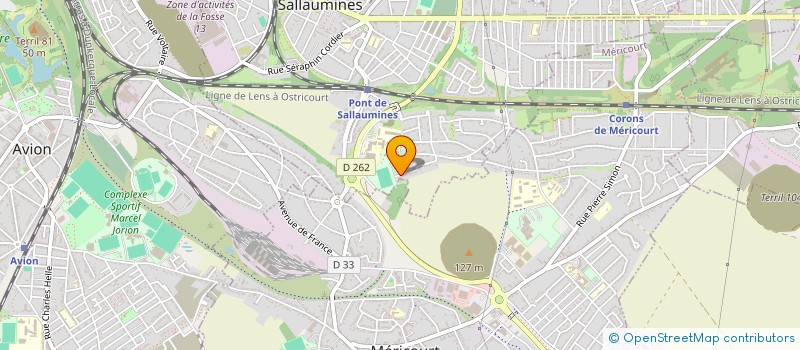 localisation de l'entreprise PATTOUNES EN NORD  SALLAUMINES