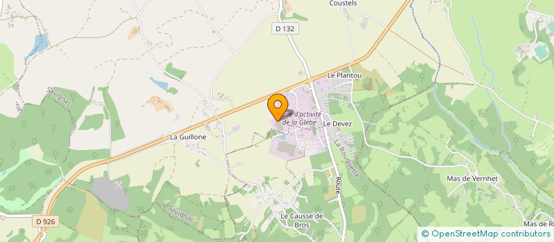localisation de l'entreprise PATTYN FRANCE à SAVIGNAC
