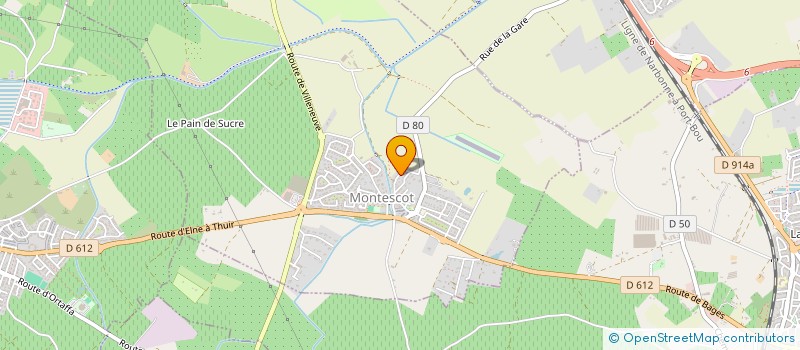localisation de l'entreprise PATUFET ET COMPAGNIE à MONTESCOT