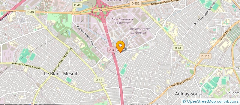 localisation de l'entreprise PATULICE à AULNAY-SOUS-BOIS