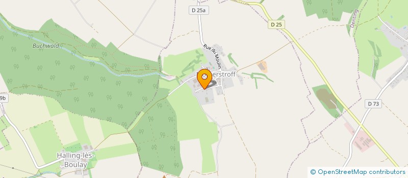 localisation de l'entreprise PATURAL SAS  MOMERSTROFF