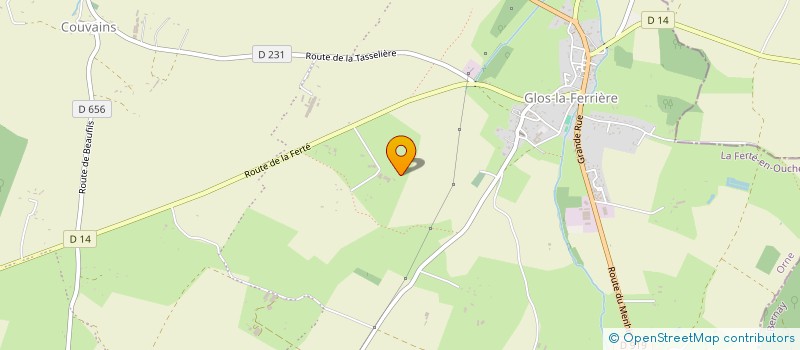 localisation de l'entreprise PATURE TON CARBONE à LA FERTE-EN-OUCHE