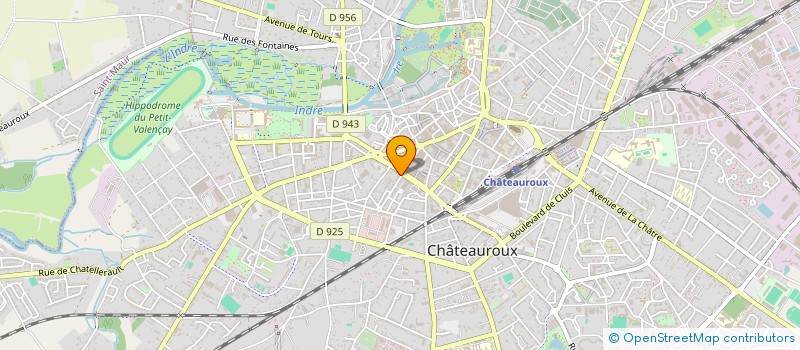 localisation de l'entreprise PATUREAU MIRAND COURTAGE à CHATEAUROUX