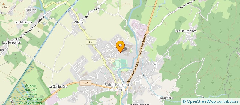 localisation de l'entreprise PATURLE ACIERS à SAINT-LAURENT-DU-PONT