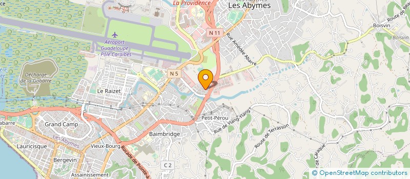 localisation de l'entreprise PATUROT LOCATION à LES ABYMES