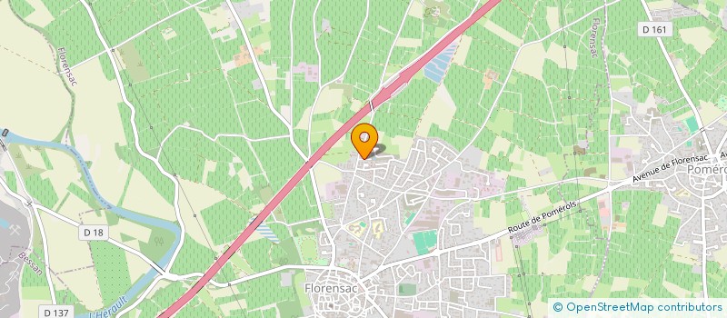 localisation de l'entreprise PATWILL  FLORENSAC