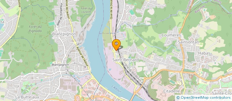 localisation de l'entreprise PATXA'MA  BAYONNE