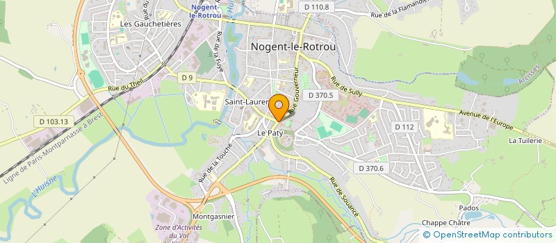 localisation de l'entreprise PATY IMMOBILIER à NOGENT-LE-ROTROU