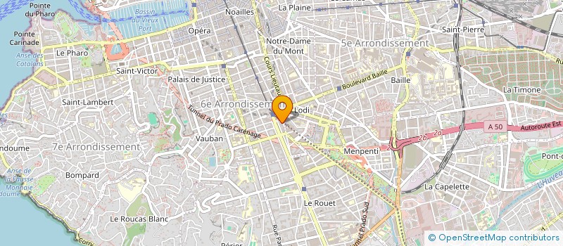 localisation de l'entreprise PATZA à MARSEILLE
