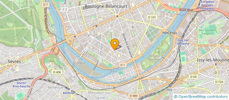 localisation de l'entreprise PATZA PIZZA à BOULOGNE-BILLANCOURT