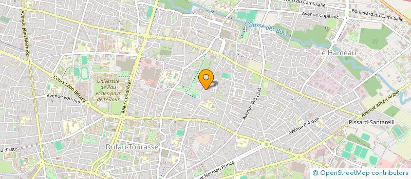 localisation de l'entreprise PAU A VELO à PAU