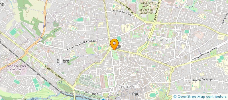 localisation de l'entreprise PAU AVF ACCUEIL à PAU