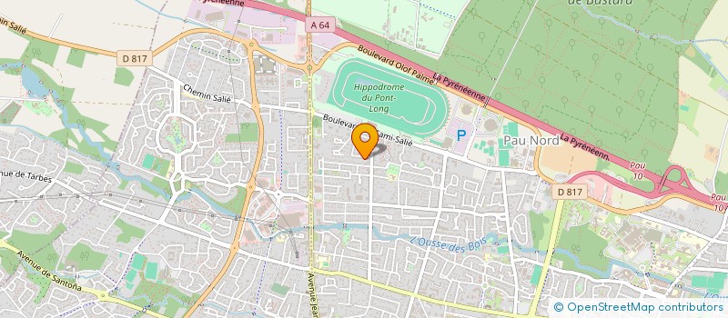 localisation de l'entreprise PAU & CIE à PAU