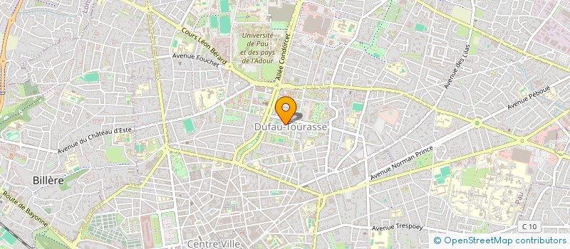 localisation de l'entreprise PAU D'ART à PAU