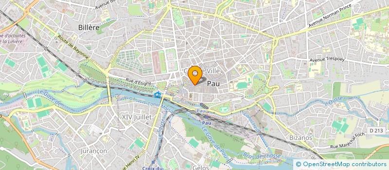 localisation de l'entreprise PAU D'OLIVES à PAU
