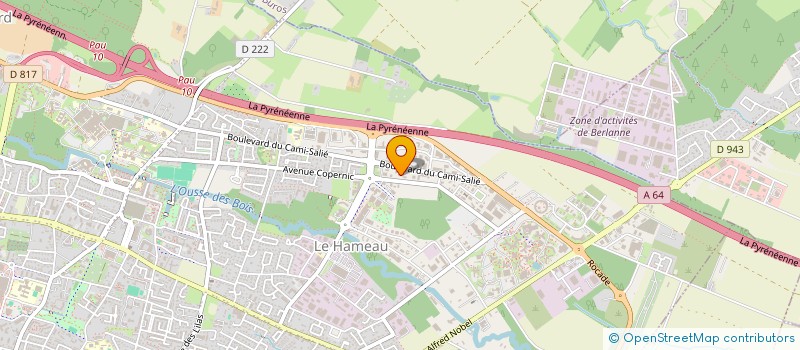 localisation de l'entreprise PAU EVENTS à PAU