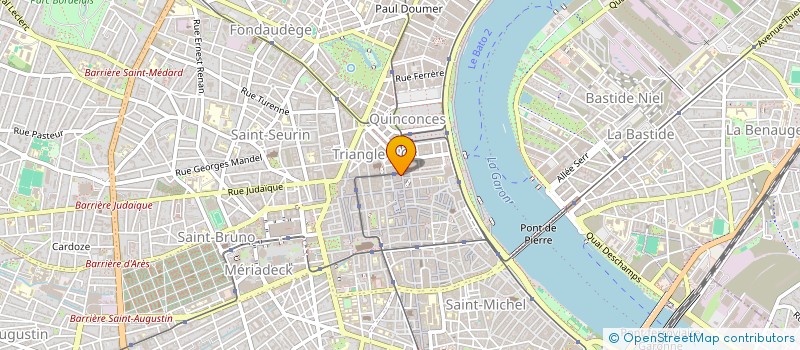 localisation de l'entreprise PAU GRAND MAGASIN  BORDEAUX