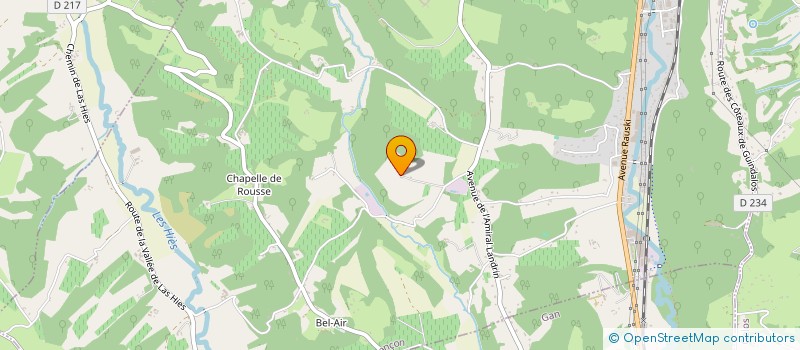 localisation de l'entreprise PAU PYRENEES ACTIONS à JURANCON