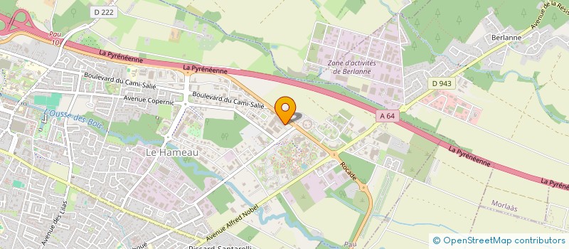 localisation de l'entreprise PAU QUIZZ à PAU