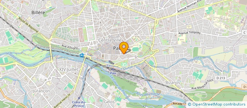 localisation de l'entreprise PAU SO BRITISH à PAU