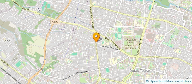 localisation de l'entreprise PAU TAXI SERVICES à PAU