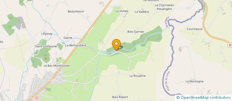 localisation de l'entreprise PAUEM  LOUVIGNE-DU-DESERT