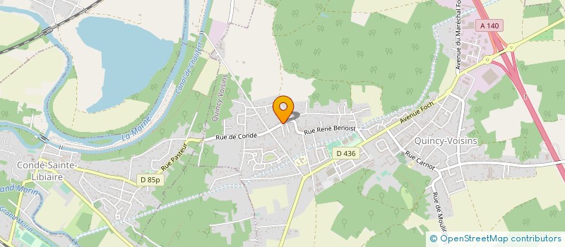 localisation de l'entreprise PAUGEC CONSEIL  COUILLY-PONT-AUX-DAMES
