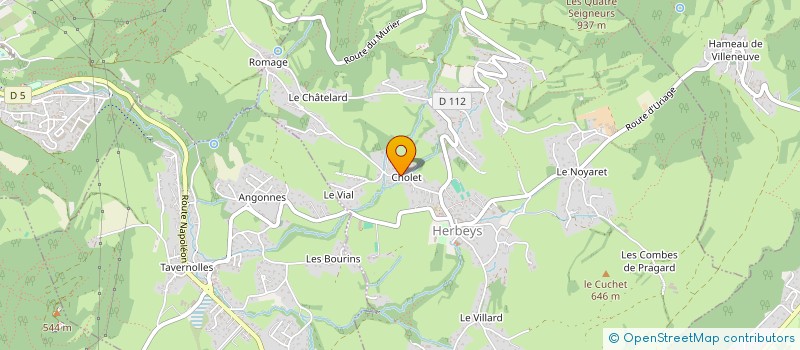 localisation de l'entreprise PAUGI  HERBEYS