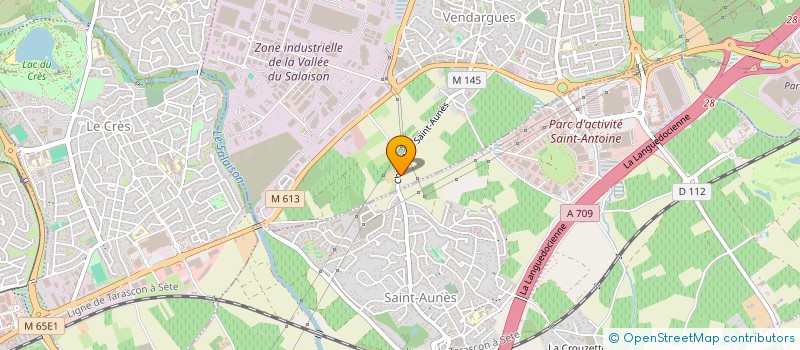 localisation de l'entreprise PAUHUTHO à VENDARGUES