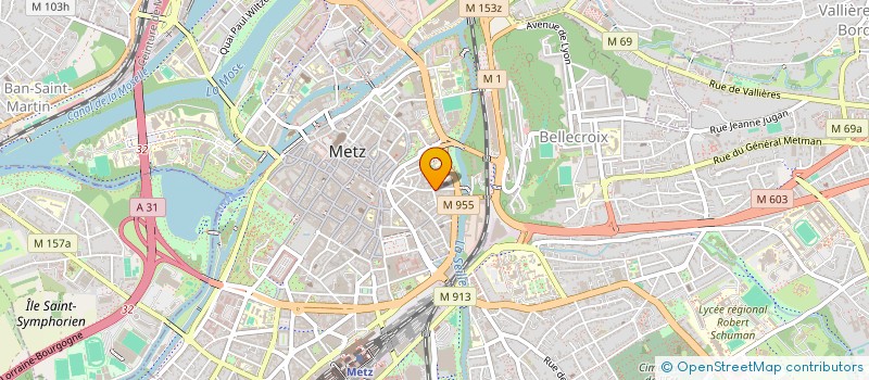 localisation de l'entreprise PAUILLAC  METZ